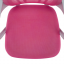 Krzesło biurowe, różowo/białe, SANAZ TYP 2