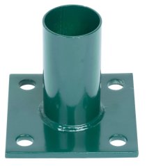 Suport Strend Pro METALTEC, 38 mm, pentru stâlp rotund, verde, pentru fixare, RAL6005 (promoție)