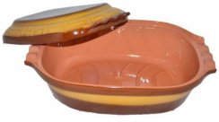 Brytfanna ceramiczna 6 l glazurowana KLC