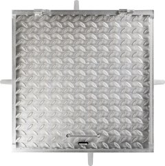 Abdeckung MC50, 500x500 mm, Kanal, verzinkt, max. 150 kg