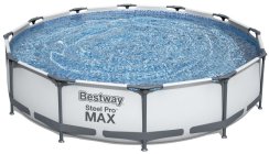 Piscina Bestway® Steel Pro MAX, 56408, pompă, 3,05x0,76 m