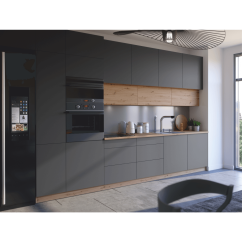 Unterschrank, Eiche Artisan/Graumatt, LANGEN D40S3