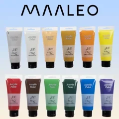 Akrilne barve 12 kom 100 ml Maaleo 20424 (akce)