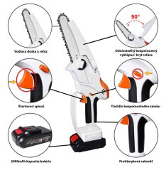 Akku-Kettensäge, VASKO