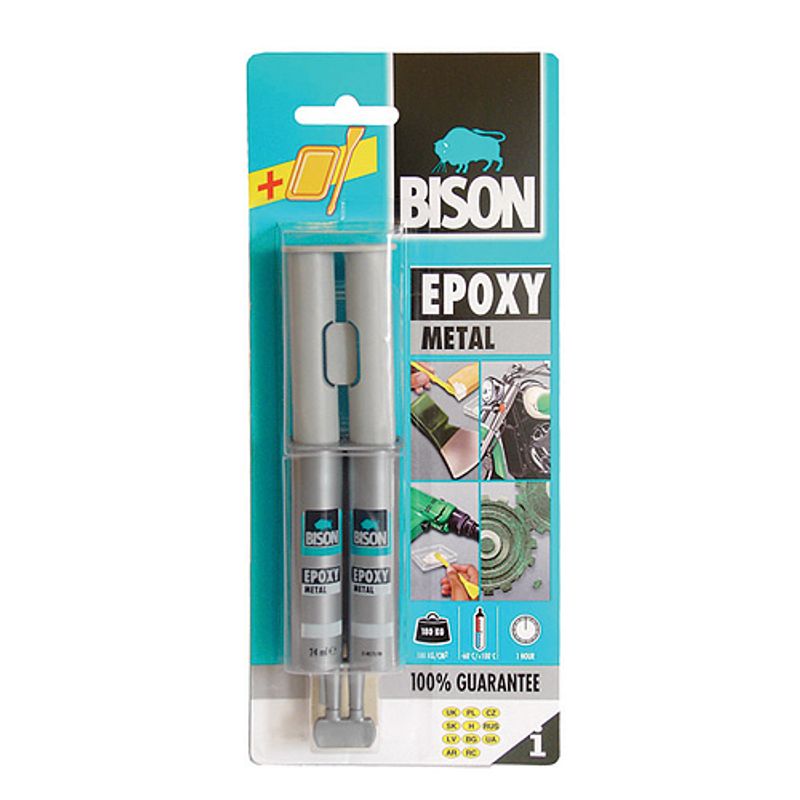 Bison Epoxy Metallkleber, 24 ml