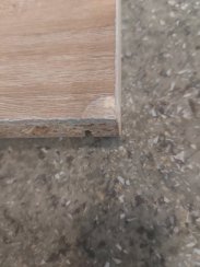 Commoda 3D2S, sonomă albă/neagră, TEYO (accent)