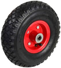 Kotač kolica 260 x 85 mm, rupa za stezanje 16 mm, bez osovine, GEKO