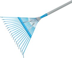 AQUACRAFT® 380362 Laubrechen, Garten, Ventilator, ALU-Griff