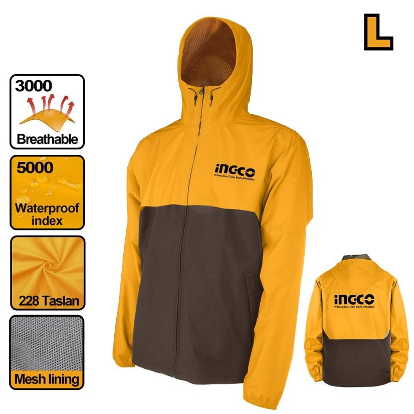 Bunda nepremokavá INGCO vel. L