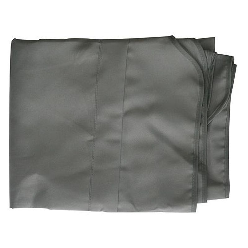 Płótno LENOX w kolorze szarym na dach huśtawki ogrodowej o wymiarach 190x106cm