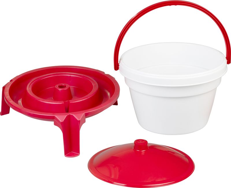 RAPID CLEAN Tränke für Geflügel, mit Beinen, 12 Liter, Kunststoff