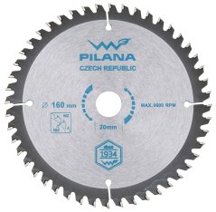 Piła tarczowa z ostrzami SK 160x2,0x20 zęby 48 WZ, TARTAK