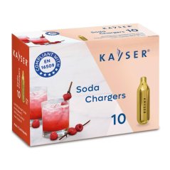 Bombičky sifónové CO2 sada 10ks KAYSER