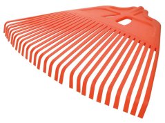 Orangefarbener Laubbesen, Größe XL, ohne Stiel, RAMP
