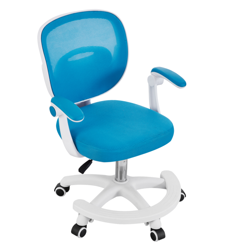 Vrtljiv stol, modro/bel, TRIXI TYPE 2