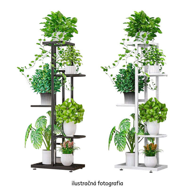 Metallständer für Blumen, weiß, BAMIR TYP 2