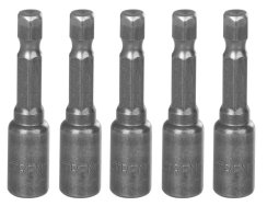 Kopf mit Magnet Strend Pro MS84, 6 mm, 1/4", magnetischer Bithalter, 5er Pack