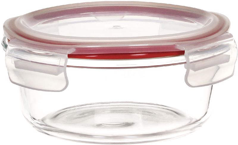 Dóza MagicHome, okrúhla, 950 ml, s vekom, Clip