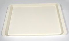 Tablett UH 50x34cm Esszimmer cm weiß
