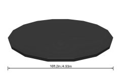 Bestway® FlowClear™ Abdeckung, 58249, schwarz, Pool, 4,88 m (Sonderangebot)