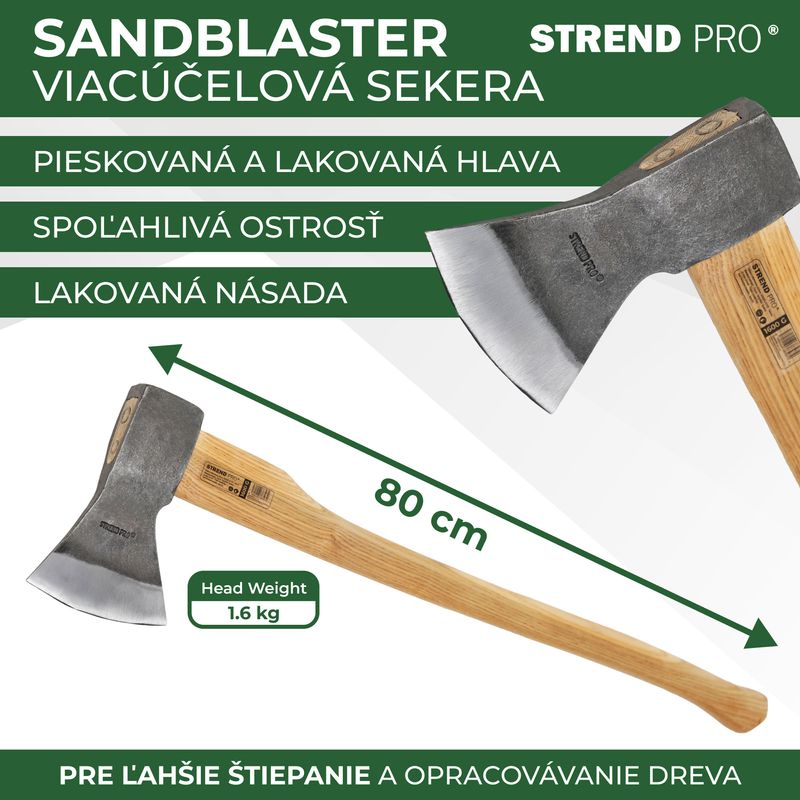 Sekera Strand Pro Sandstrahler A613B 1600 g, 800 mm