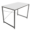 Schreibtisch, weiß/schwarz, 120x60 cm, MELLORA (akce)
