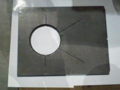ND Platňa 59x46 cm ocel. VELKA na ELEGANT