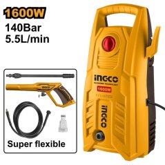Visokotlačni čistilec HPWR16008 INGCO, 1600 W, 140 barov, 220–240 V