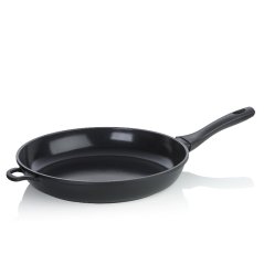Panvica s keramickým povrchom 32 cm ATURA čierna