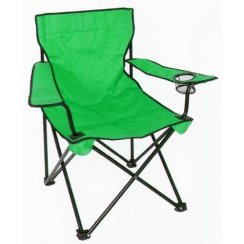 Krzesło Strend Pro BC2012A, składane, zielone, 50x50x90 cm, 120 kg