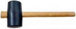 Kladivo Strend Pro 340 g, pryžové, Blackhead, dřevěná rukojeť