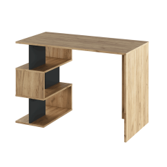 PC-Schreibtisch, Artisan-Eiche/Graphit, ABES