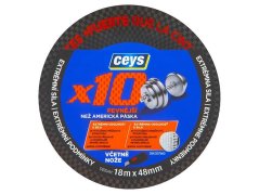 Ceys Professional-Klebeband, x10, 18 m x 48 mm