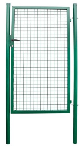 Gate Strend Pro METALTEC ECO, 1000/2000/50x50 mm, cadru pătrat, verde, o singură foaie, grădină, ZN+PVC, RAL6005