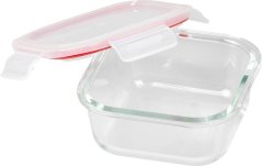 Dóza MagicHome, štvorcová, 520 ml, s vekom, Clip