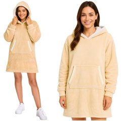 Bluza XXL - koc beżowy Ruhhy 26146