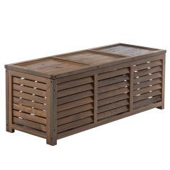 Vrtna kutija za pohranu, smeđa, LADAM