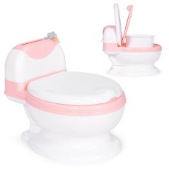 WC bili kivehető betéttel, kefével, gyerekeknek ECOTOYS (akce)