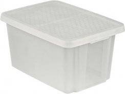 Box mit Deckel Curver® ESSENTIALS 45 Liter, durchscheinend, 57x40x30 cm