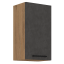 Oberschrank, Eiche Lancelot/Grau matt, VEGA 40 G-72 1F
