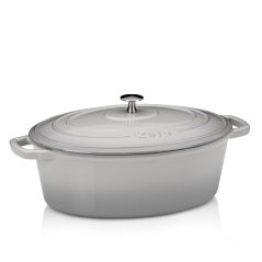 Tigaie din fontă cu capac CALIDO 35x26 cm, gri