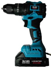 Șurubelniță de găurit fără fir, 2x acumulator 2Ah, 1x încărcător, 42Nm VASKO