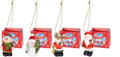 MagicHome Decorațiuni de Crăciun, 4x6x9 cm, Sellbox 24 buc