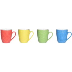 Hrnek sada 4 ks porcelánový 380 ml Hrnek sada 4 ks porcelánový 380 ml