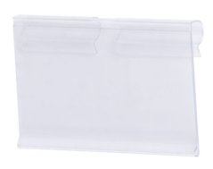 Preisschild für Kleiderbügel H41 40x65mm, Standard-PVC-Haken für Preisschilder