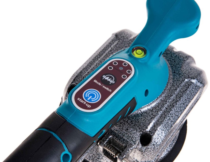 Akku-Vibrationssauger für Fliesen und Pflaster, 2x 21V Akku, GEKO