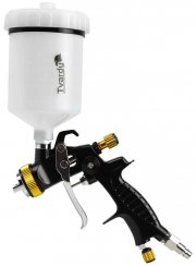 Spritzpistole mit LVLP-Technologie, oberer Behälter 600 ml, Düse 1,3 mm, HART