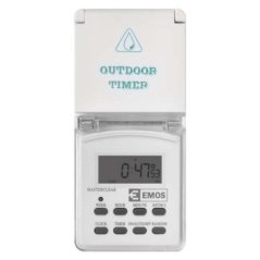 DIGI-Schaltsteckdose. - Timer IP44, extern