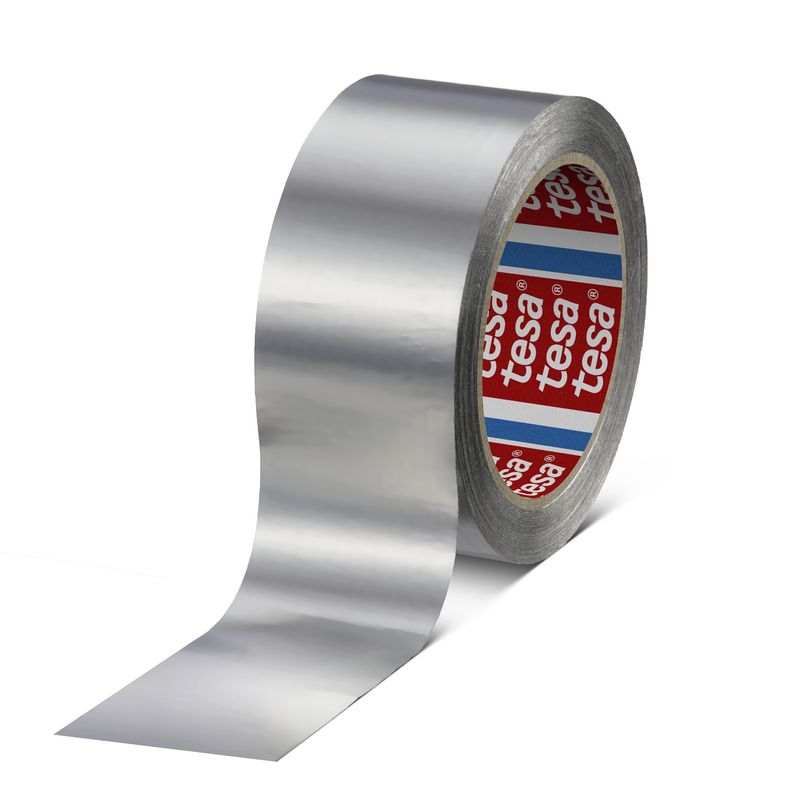 tesa® PRO Aluminiumband, Aluminium, metallisiert, klebend, 50 mm, L-30 m
