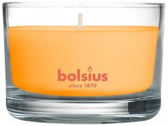 Sveča Bolsius Jar True Scents 50/80 mm, dišeča, mango, v steklu